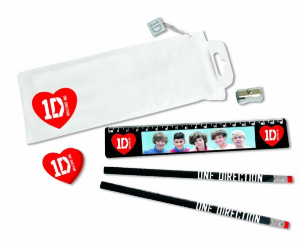 One Direction Stationary Set - Blue