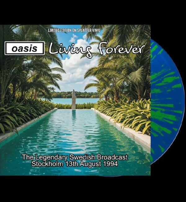 Oasis – Living Forever splatter vinyl