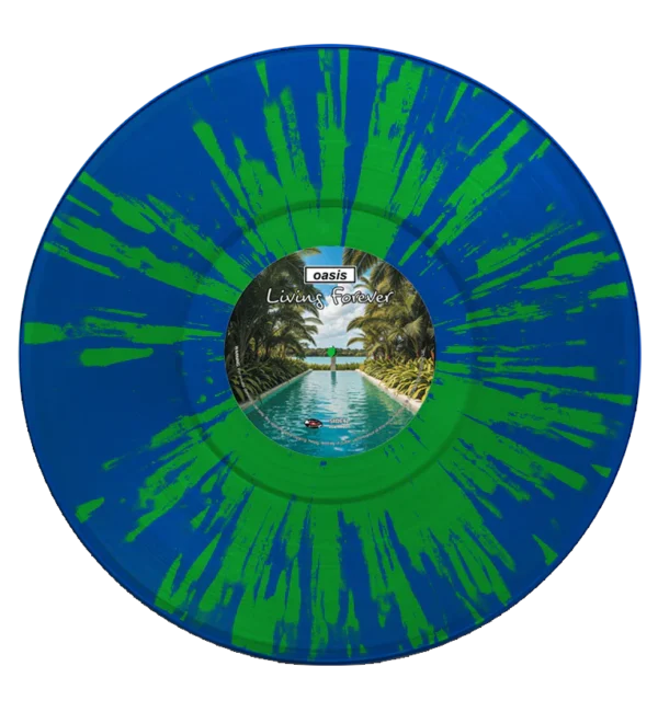 Oasis – Living Forever splatter vinyl - Image 2
