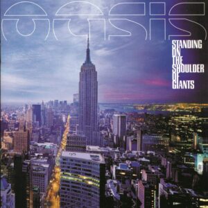 Oasis – Standing On The Shoulder Of Giants silver vinyl gatefold sleeve