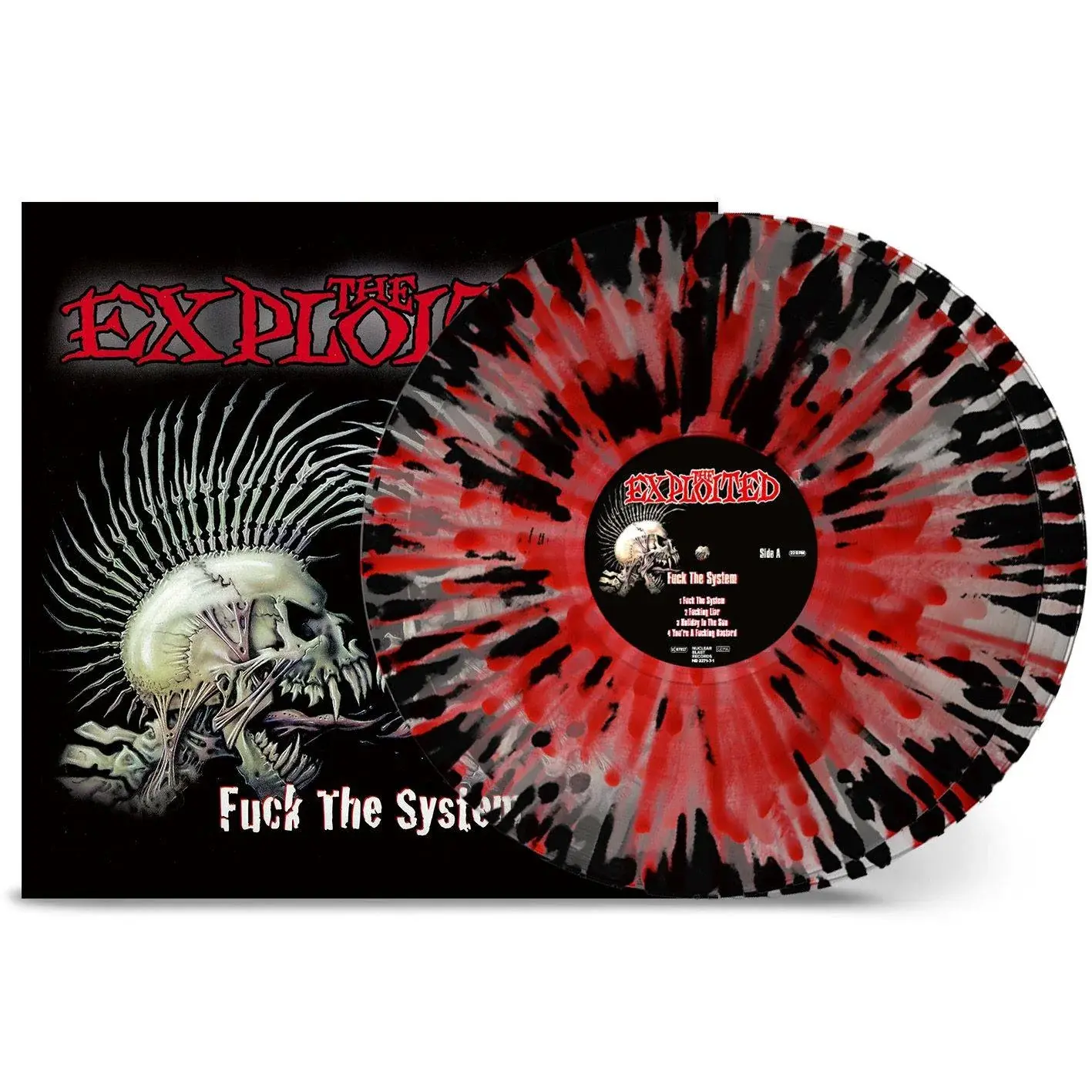 The Exploited - Fuck The System splatter double vinyl - Image 2
