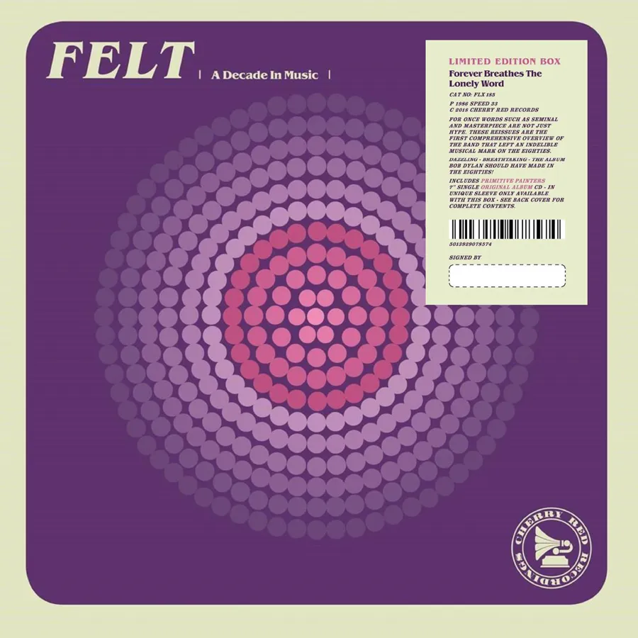Felt - Forever Breathes The Lonely Word CD boxset