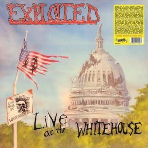 The Exploited - Live At The Whitehouse orange vinyl