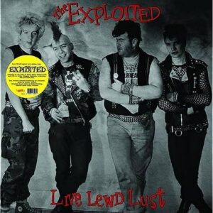 The Exploited - Live Lewd Lust yellow vinyl