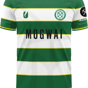Mogwai x Cwmbran Celtic shirt