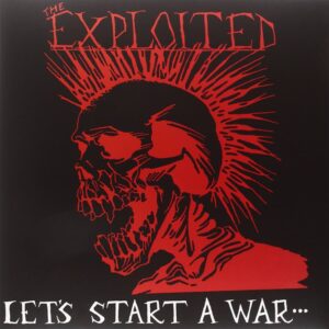 The Exploited - Let's Start A War... ...Said Maggie One Day clear vinyl